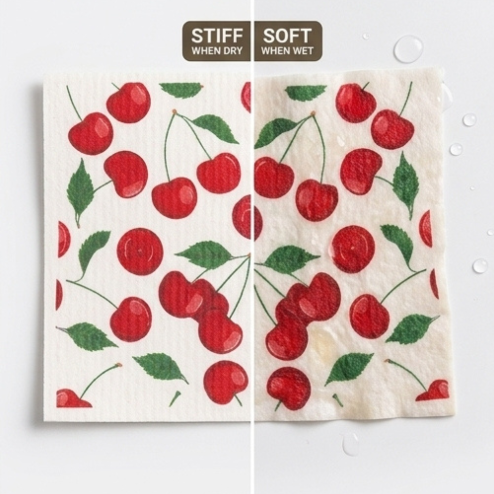 Swedish Dishcloths - 10 Pack - Absorbent, Reusable, & Washable