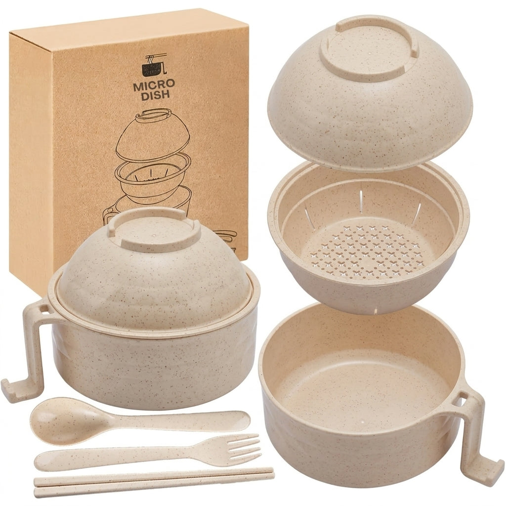 Microwave Pasta and noodle Bowl Set