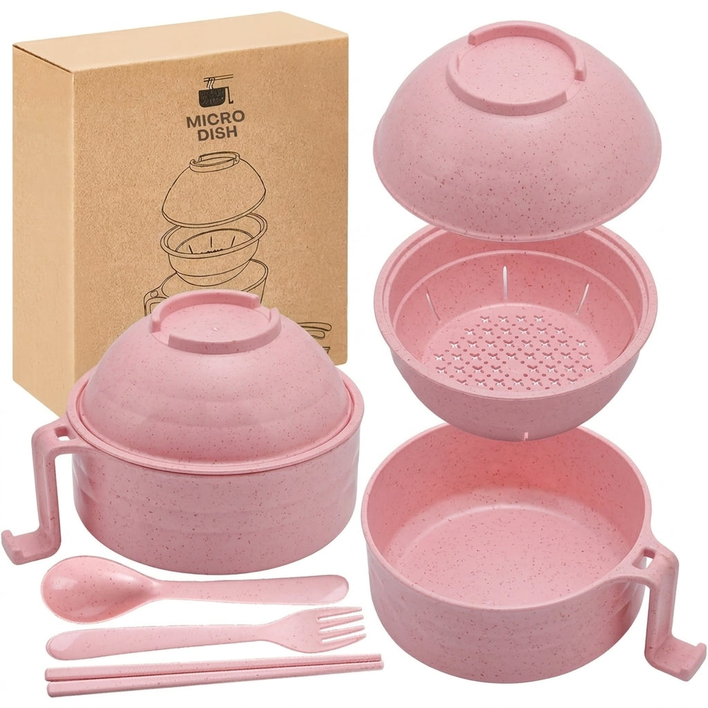 Microwave Pasta and noodle Bowl Set